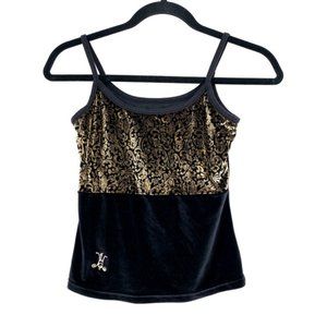 Heather Lea Garrick Velvet Yoga Tank Top